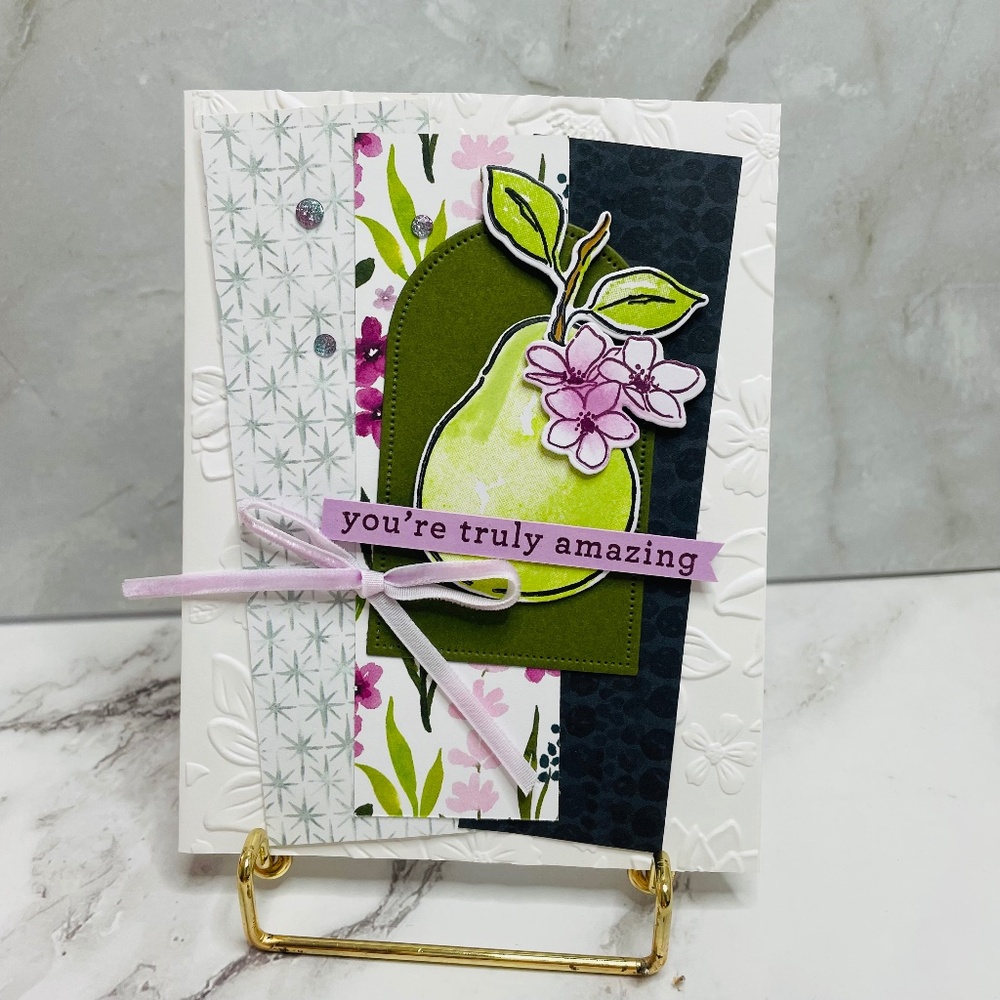 You’re Truly Amazing Perfect Pairs Handmade Card